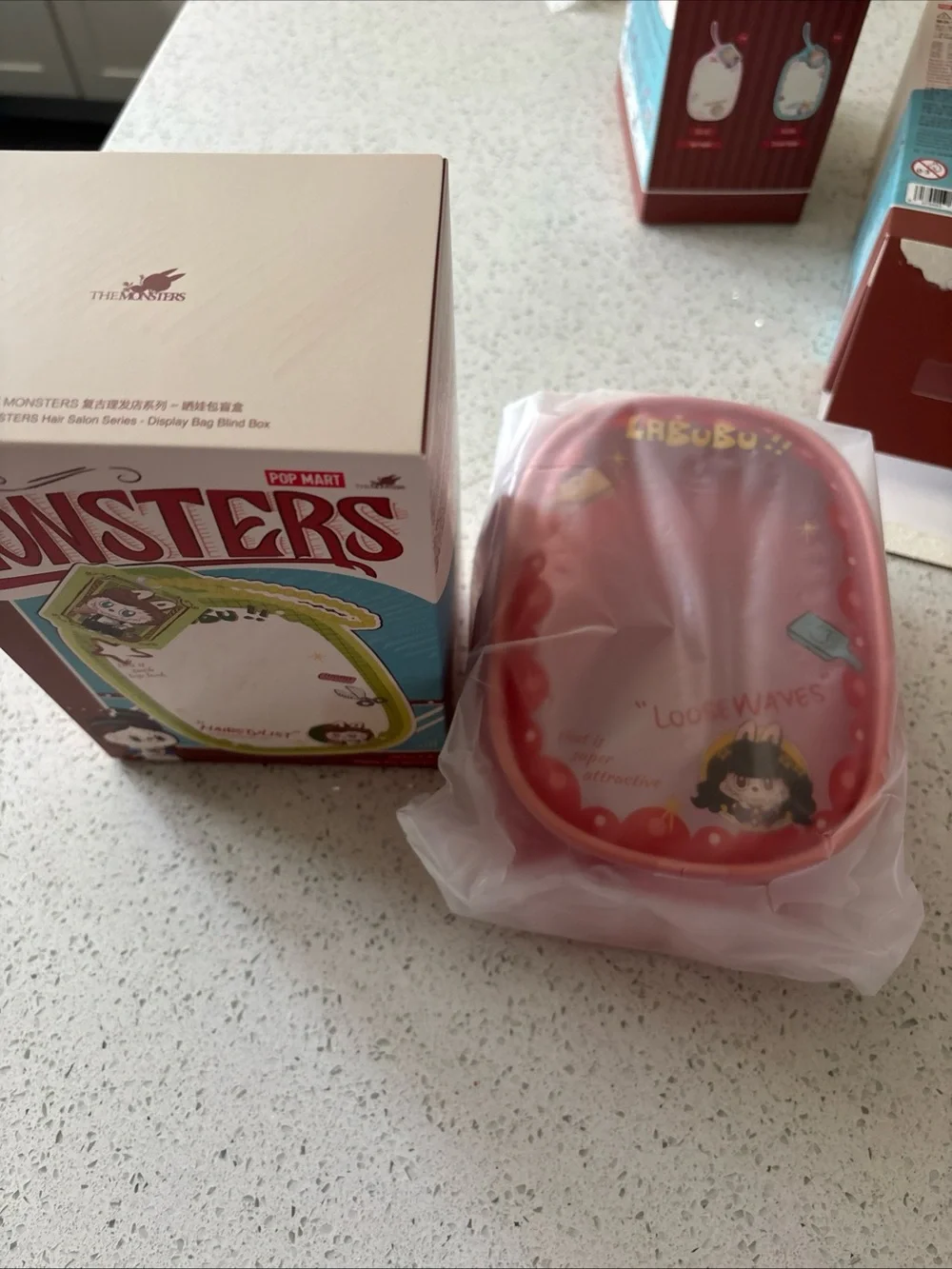 Popmart monster display bag loose waves